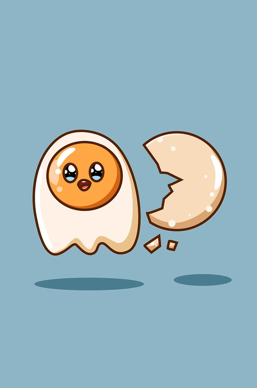 cute egg with shell cartoon illustration 2151608 Vector Art at Vecteezy, Egg Dog HD phone wallpaper