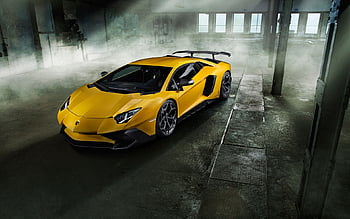 Lamborghini Aventador KK Edition lamborghini alloys, aventador, yellow  lambo, HD wallpaper | Peakpx