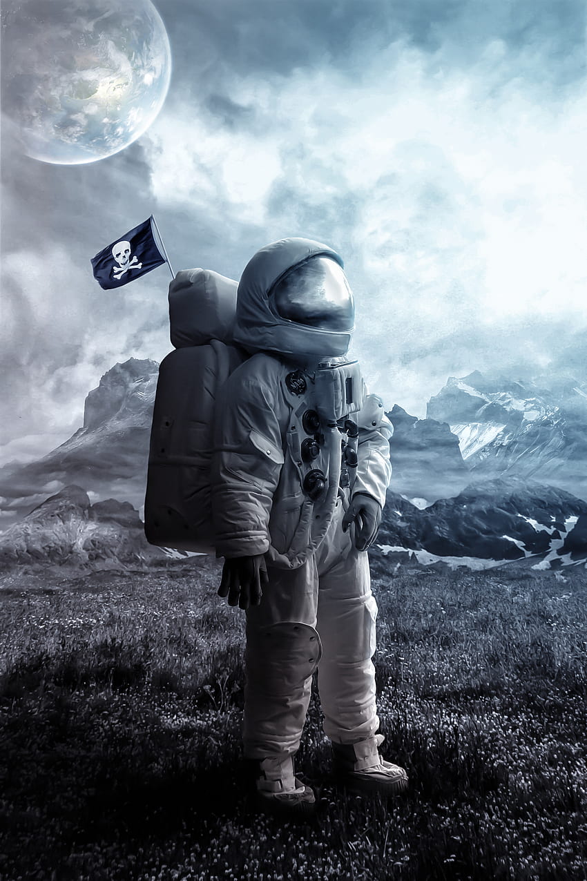 Universe, Cosmonaut, Spacesuit, Space Suit, Astronaut HD phone wallpaper