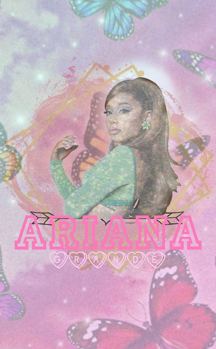 Ariana Grande, Ariana Grande Logo HD phone wallpaper