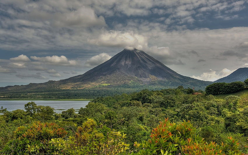 Himmel Volcano Costa Rica . Himmel Volcano Costa HD wallpaper