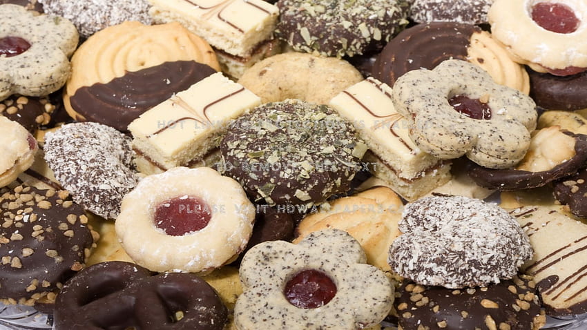 cookies yum abstract bakery delicious fruit, 3D Abstract Biscuits HD wallpaper