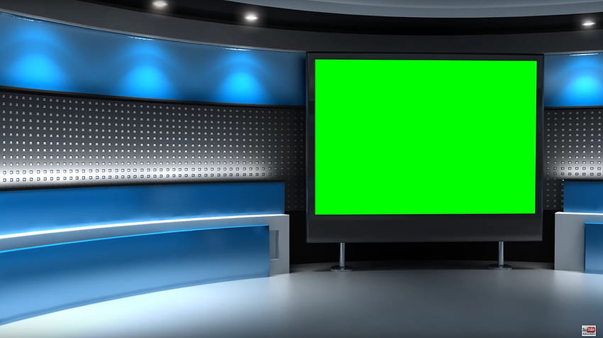 Iuri S Design em Motion Graphics. Design de set de TV, fundo de estúdio, tela verde papel de parede HD