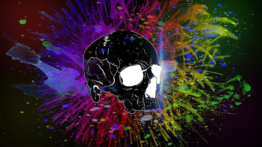 Trippy skull wallpaper by PurpleLessie445  Download on ZEDGE  cfab