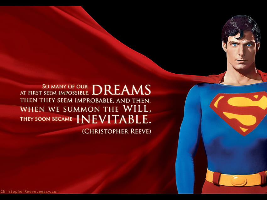 Christopher Reeve Superman and His Super Suit. Superhero's Wardrobe, George Reeves Superman HD wallpaper