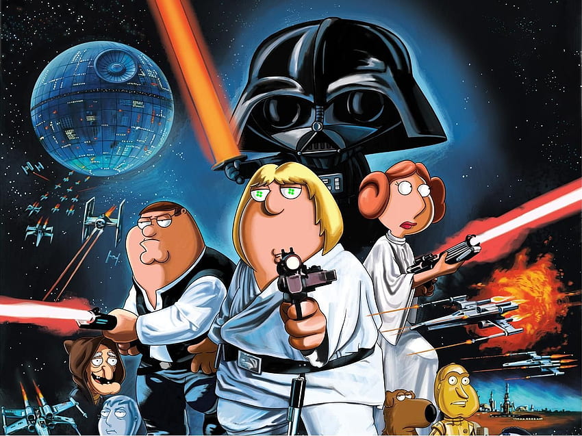 Family Guy Star Wars Poster 壁紙画像 HD wallpaper