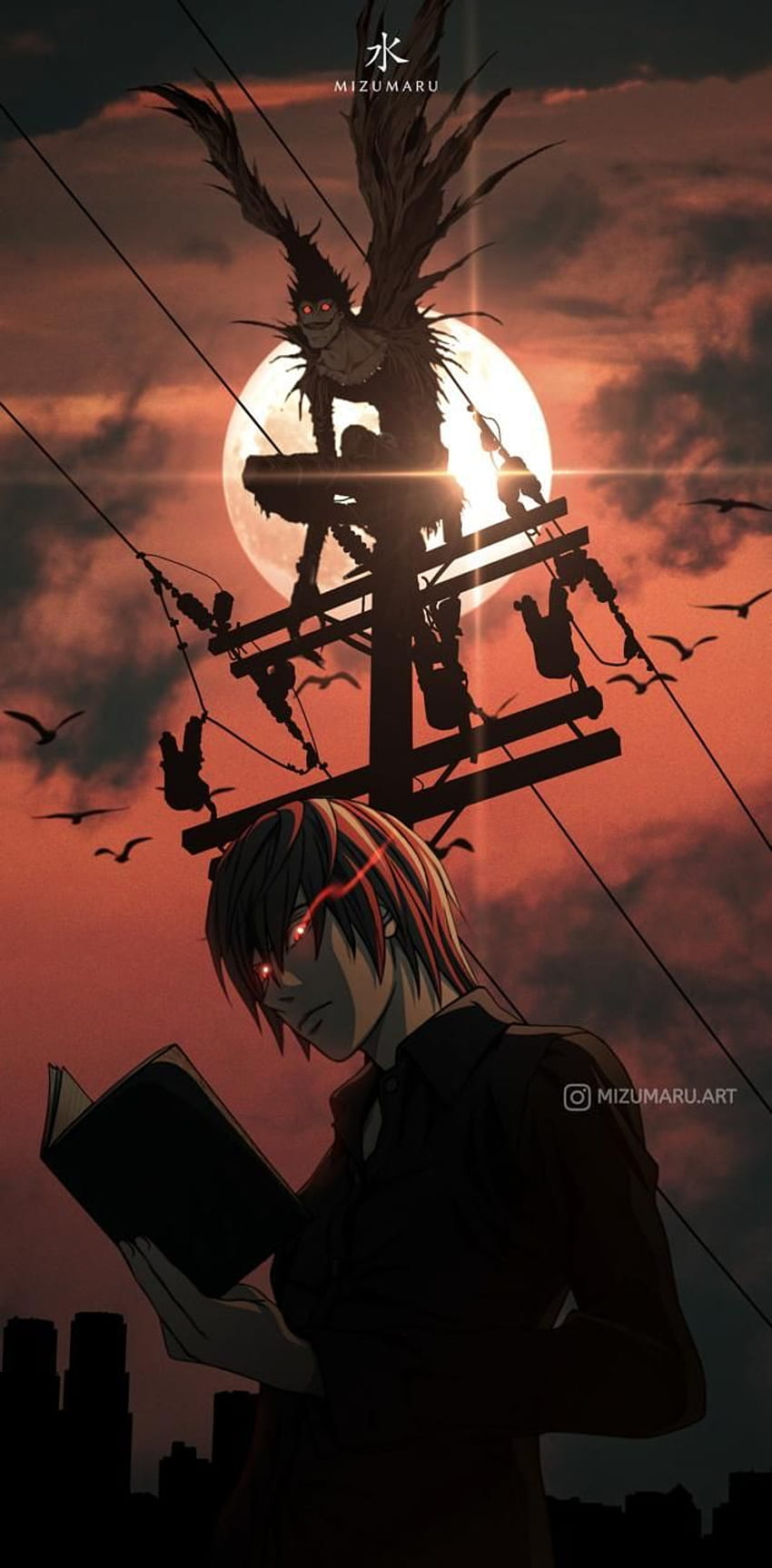 Manga Death Note HD phone wallpaper