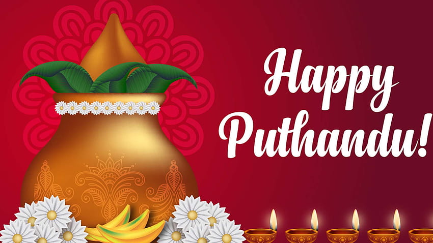 Happy Puthandu 2022 Wishes & Puthandu Vazthukal HD Images: Greetings,  WhatsApp Messages, SMS and Wallpapers To Send on Tamil New Year