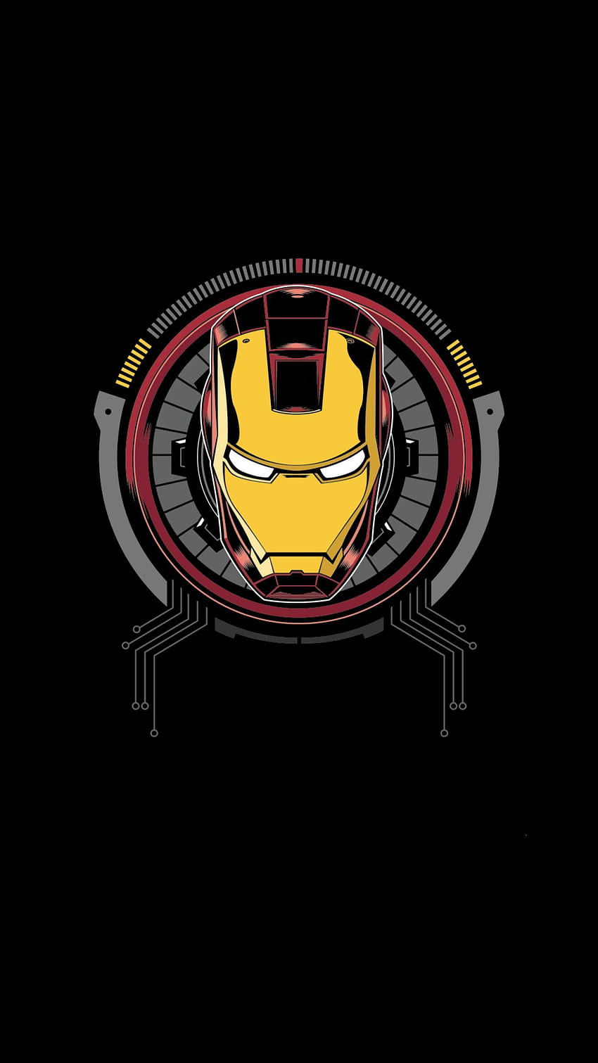 Iron Man Art Work Blocco schermo iPhone OLED ⋆ Traxzee, Iron Man Amoled Sfondo del telefono HD