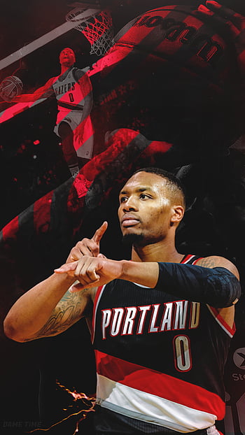 Damian Lillard Time Magazine Cover ripcity iPhone X Wallpapers Free Download