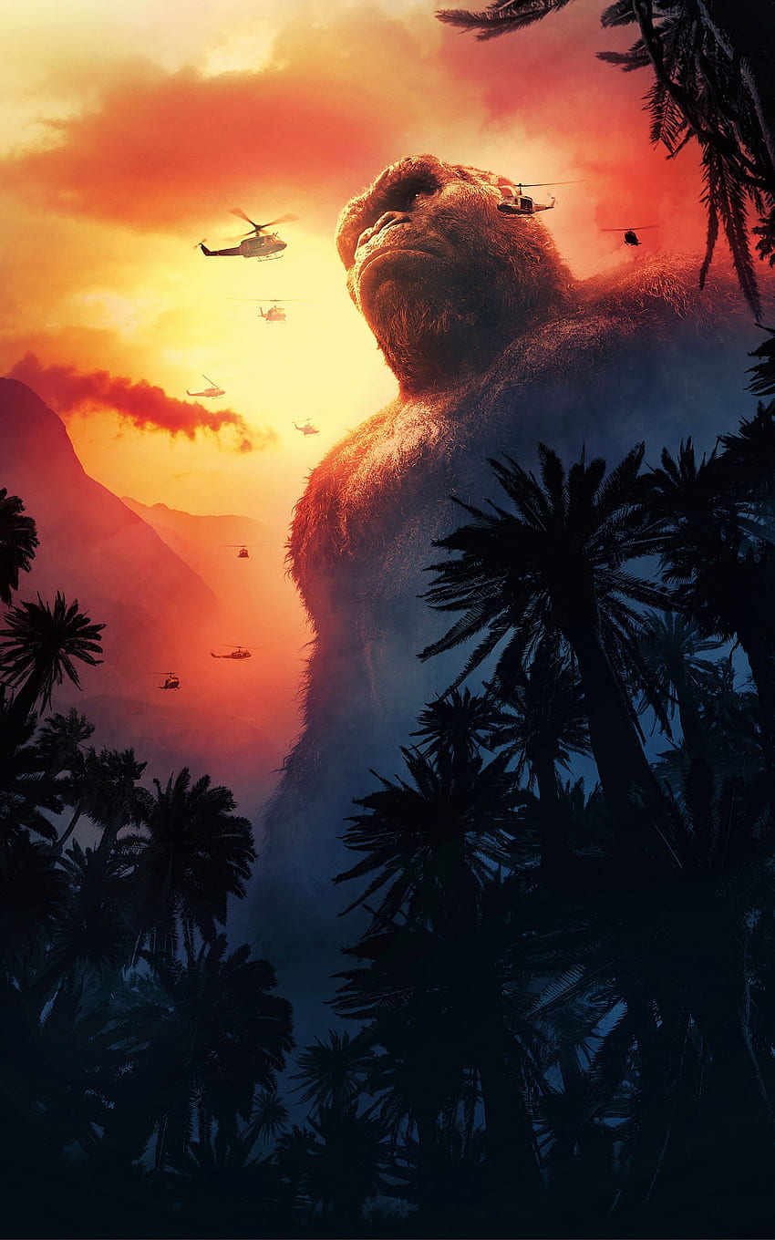 Mobile 102 Movie of the Week Kong, Kong Skull Island HD phone wallpaper