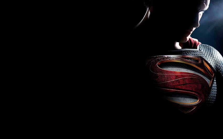 Superman Man of Steel Logo 164 - HD wallpaper