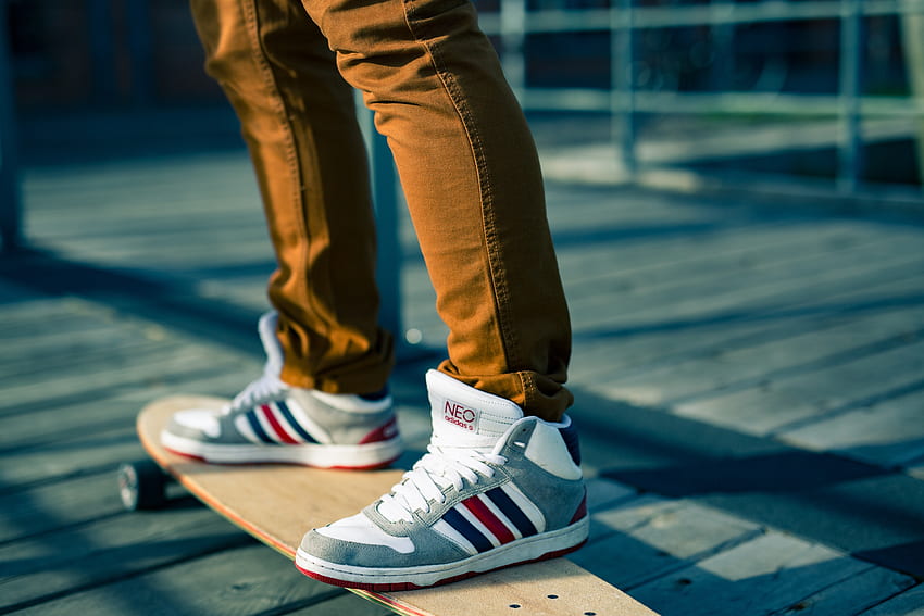 Sports, Sneakers, Skateboard, Adidas Neo HD wallpaper