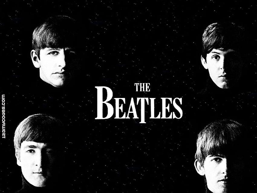 the beatles , text, font, album cover, darkness, art - Use, The Beatles Revolver HD wallpaper