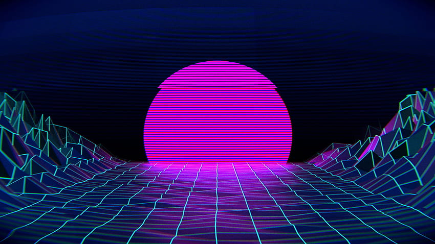 Vaporwave - Vaporwave Background & Background, Aesthetic Vaporwave HD ...