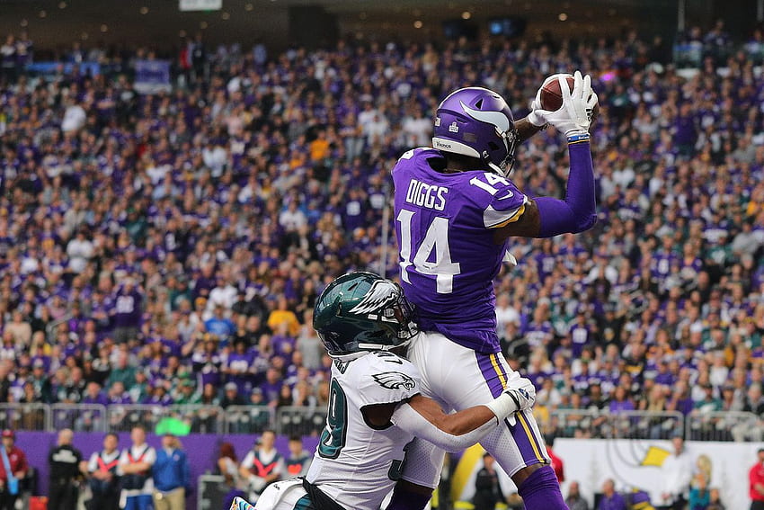 Stefon Diggs' overdue game shows what the Vikings offense can, Trevon Diggs HD wallpaper