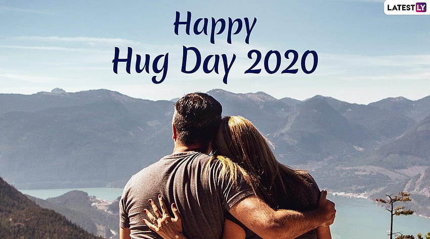Happy Hug Day 2020 For Husband Wife & For Online: Wish On Sixth Day Of Valentine Week With WhatsApp Stickers And GIF Greetings HD wallpaper