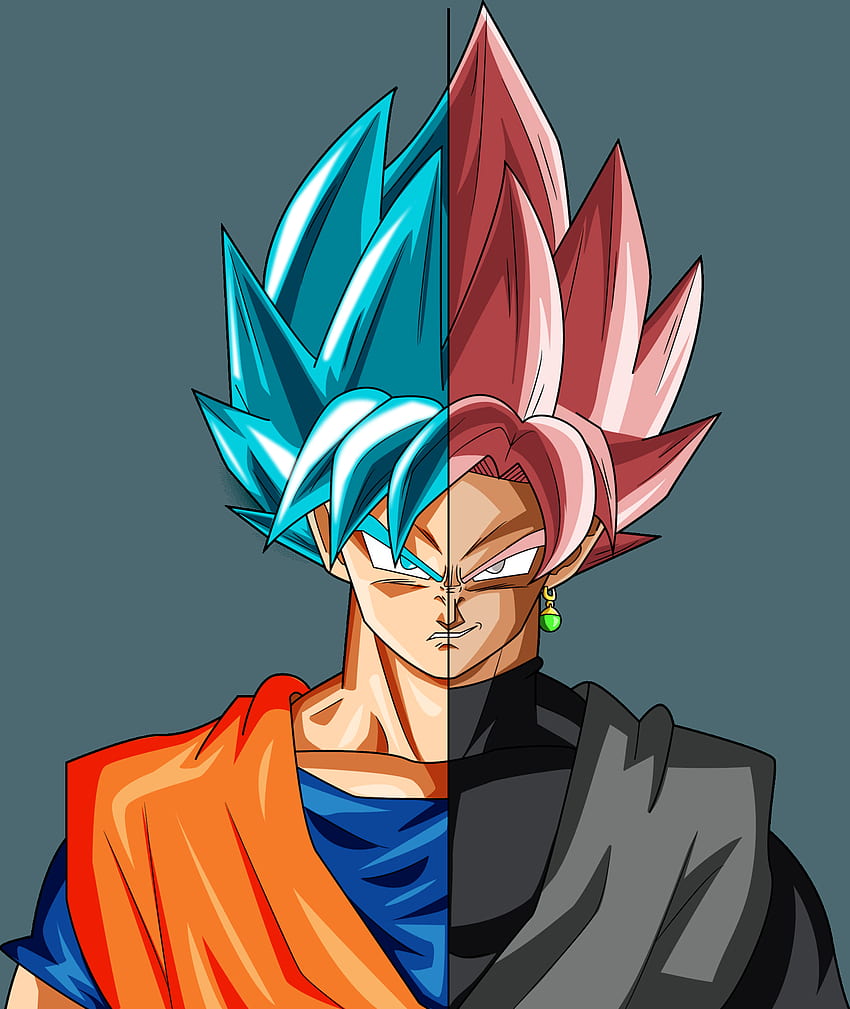 Goku/ Goku Black Collab W/ AL3X796 HD Phone Wallpaper | Pxfuel