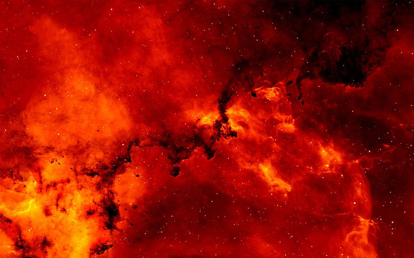 Red Fire Nebula HD wallpaper | Pxfuel