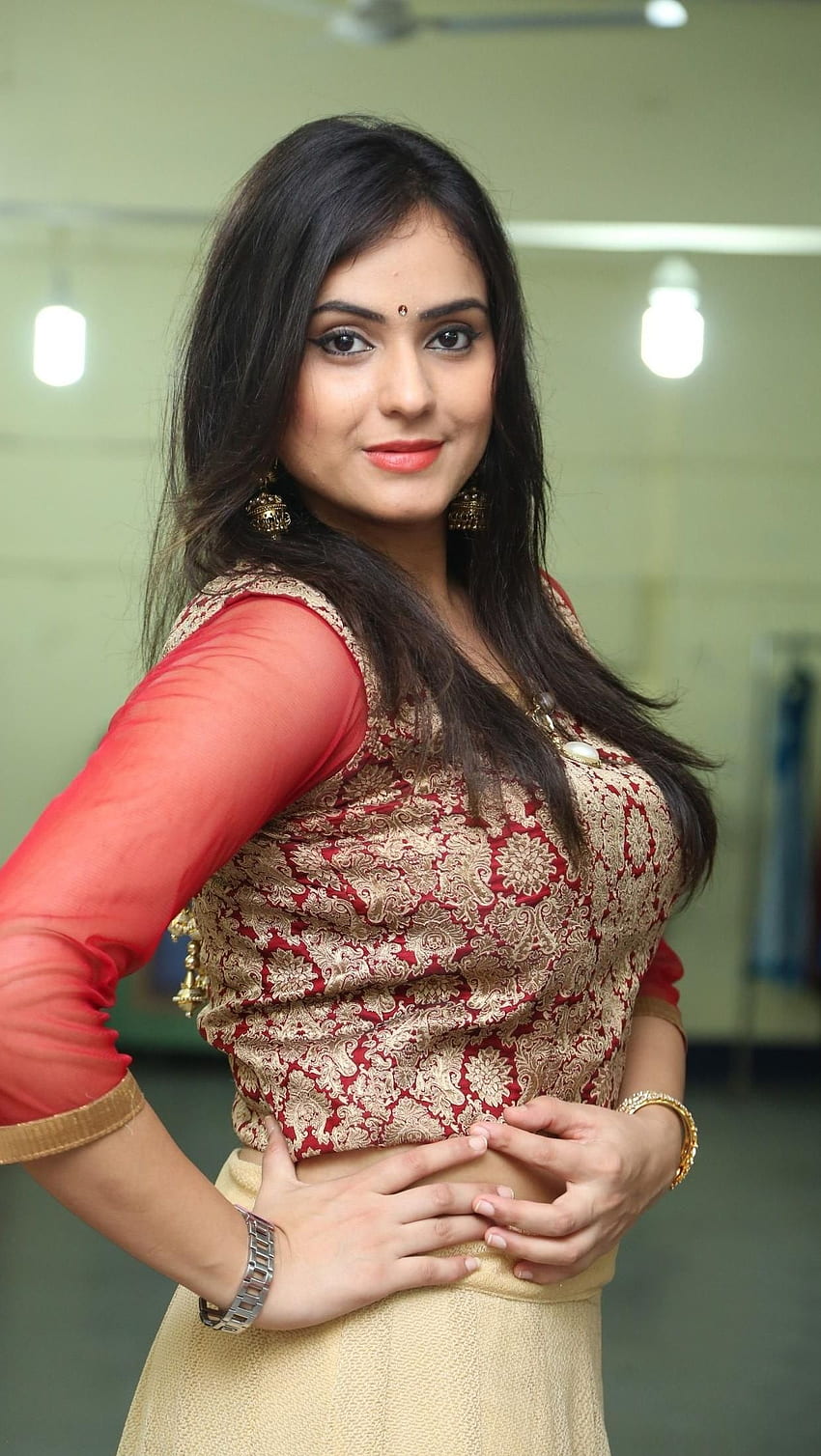 Priyansha Dubey, aktorka, bbw Tapeta na telefon HD