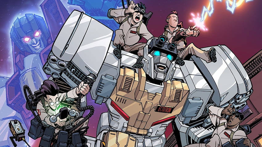 The Ghostbusters And Transformers Team Up To Save The World In A New Comic Book Series, Transformers IDW HD wallpaper