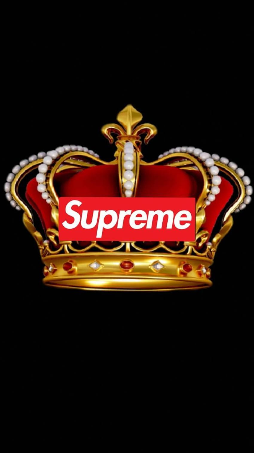 Supreme logo clearance gold