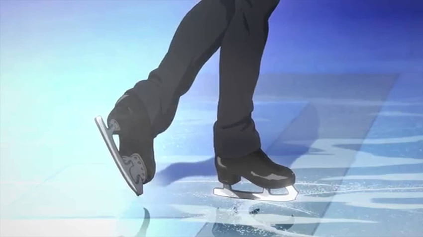 Patinage artistique - Yuri sur des patins à glace - et arrière-plan, patineur sur glace Fond d'écran HD