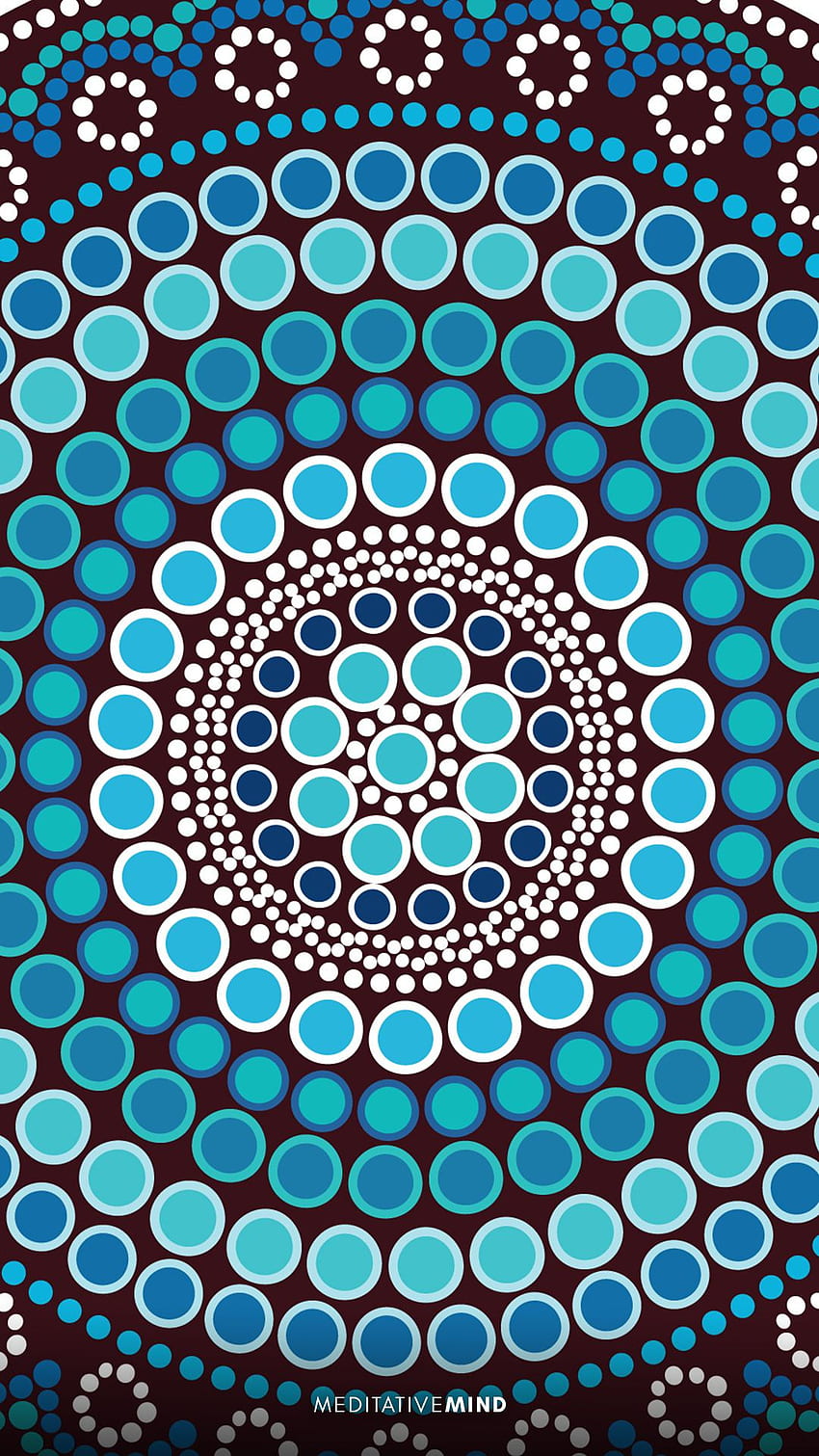 Incrivelmente bela arte aborígine com pontos + Papel de parede de celular HD