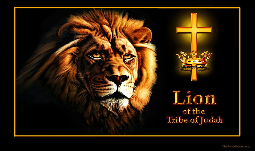 : León de la tribu de Judá fondo de pantalla