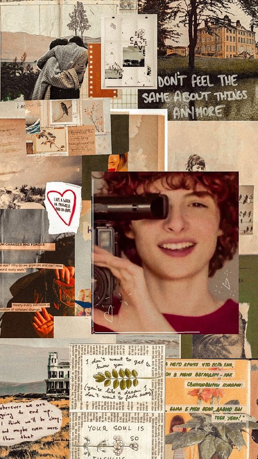 Finn Wolfhard And Sadie Finn Wolfhard Aesthetic Hd Phone Wallpaper