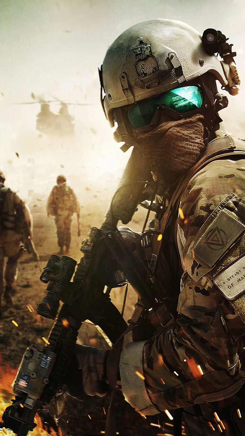 Battlefield 5 Teléfono .1124, Militar fondo de pantalla del teléfono