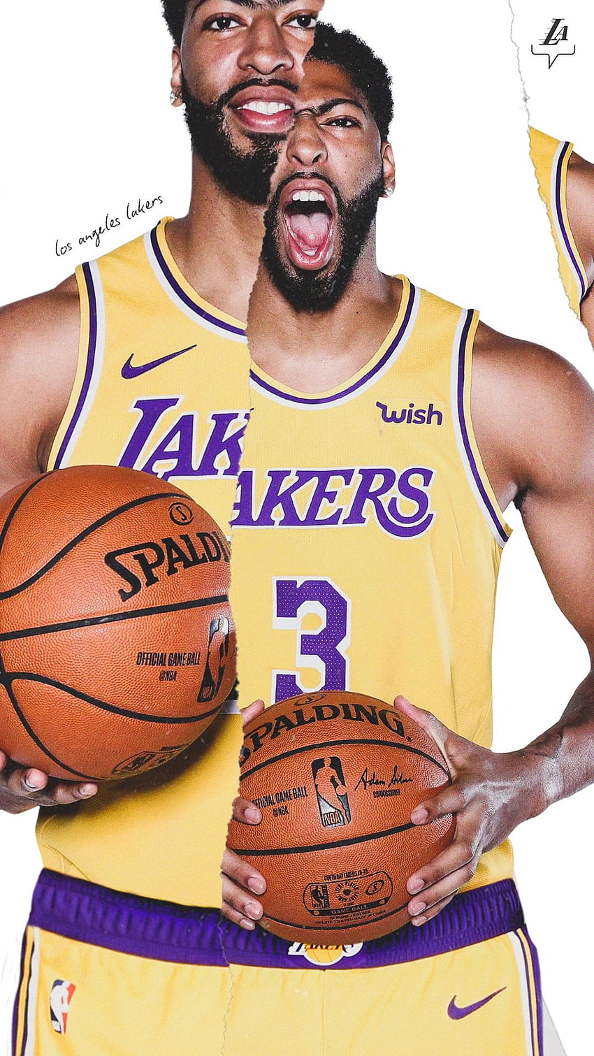 Lakers and Infographics. Los Angeles Lakers, Anthony Davis HD phone wallpaper