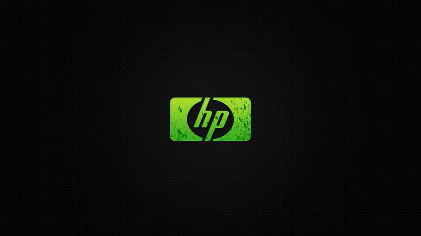 HP-Logo. HP , HP Laptop und HP Steam, HP Grün HD-Hintergrundbild