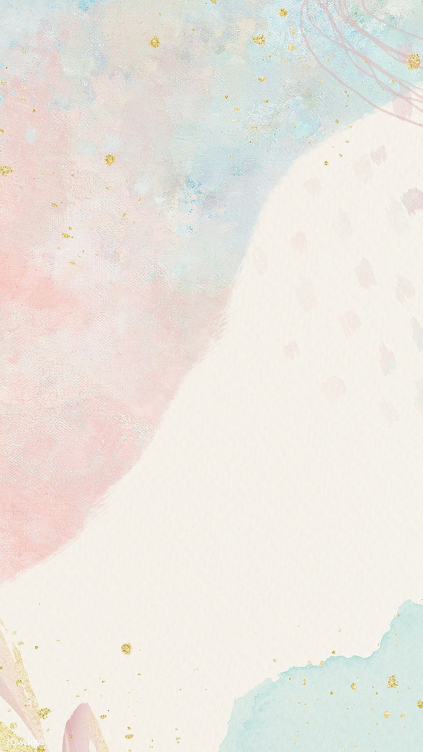 premium illustration of Pastel contemporary Memphis textured in 2020. Cute patterns , Art iphone, Art, Minimalist Watercolor HD phone wallpaper