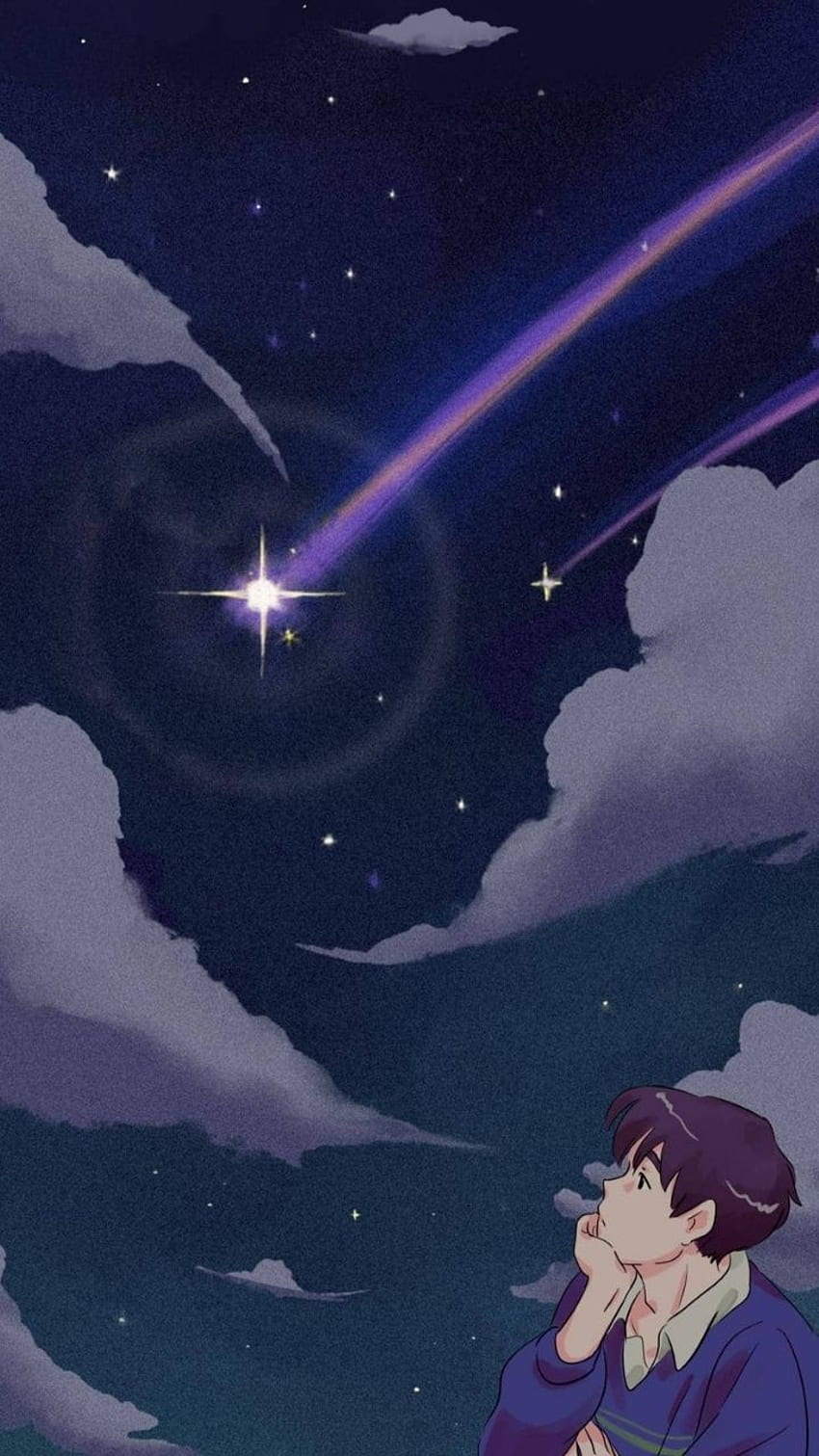 Image of Stargazing Girl Photo Realistic Anime Generative AI Stock  Illustration - Illustration of evening, space: 275124581