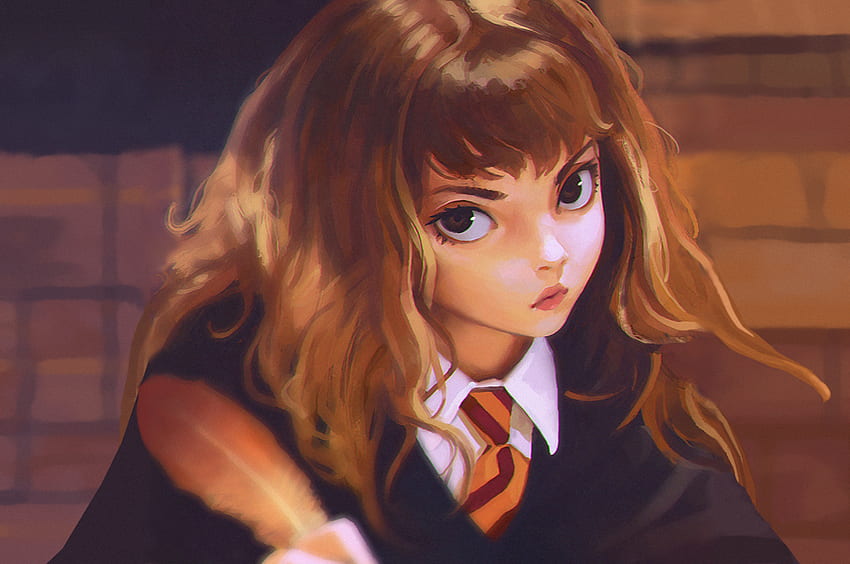 Hermione Granger, Anime Tarzı, Harry Potter HD duvar kağıdı