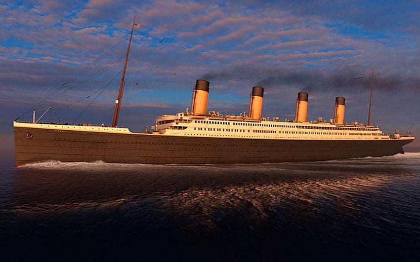 The Ship Of Dreams, titanic ship, titanic, rms titanic HD wallpaper