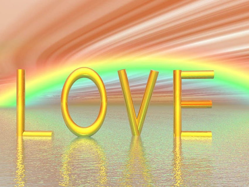 Love, 3d HD wallpaper
