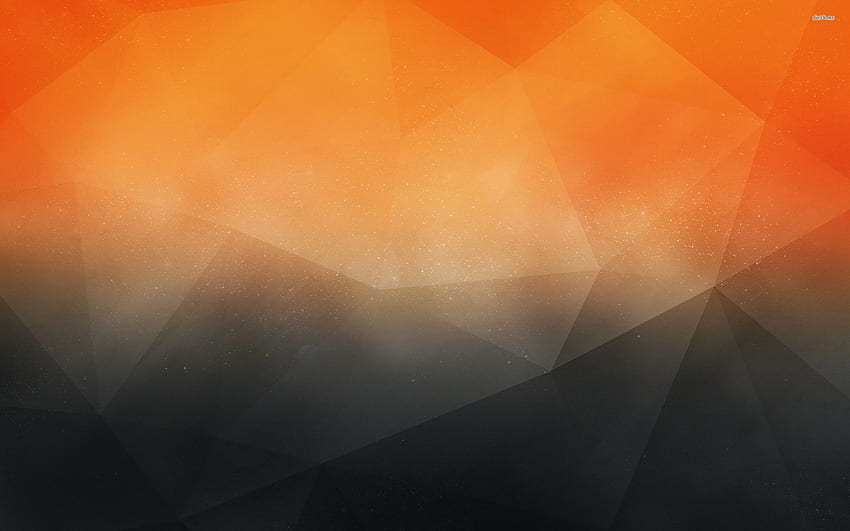 Grey and orange lines - Abstract HD wallpaper
