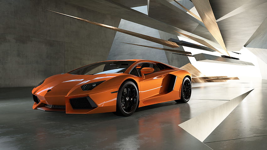 Orange Lamborghini Lamborghini , Lamborghini Aventador , Fond d'écran. Lamborghini Aventador , Lamborghini Aventador, Voiture, Orange Cars Fond d'écran HD