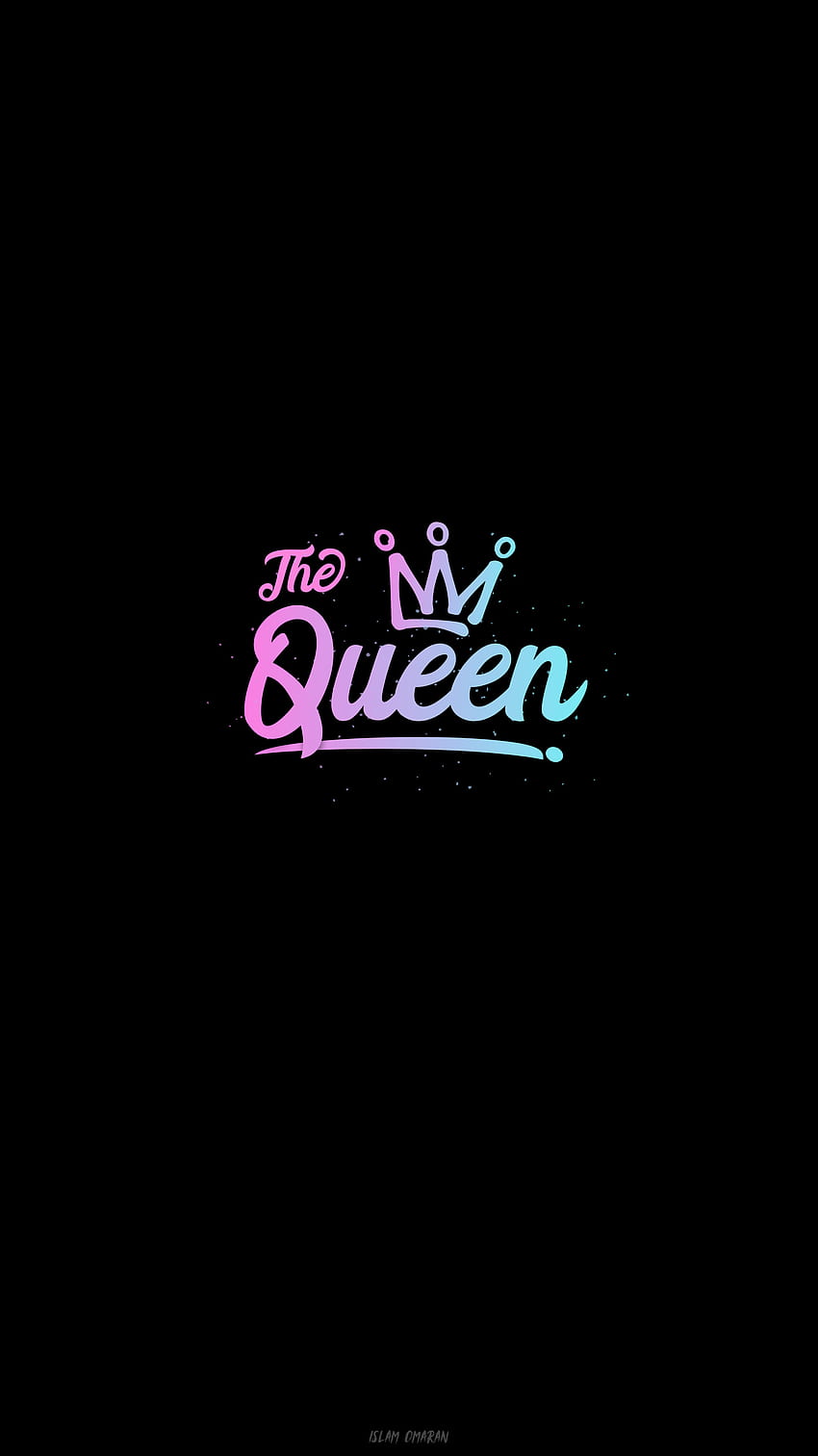 Black Queen crown inspiration rose gold saying HD phone wallpaper   Peakpx