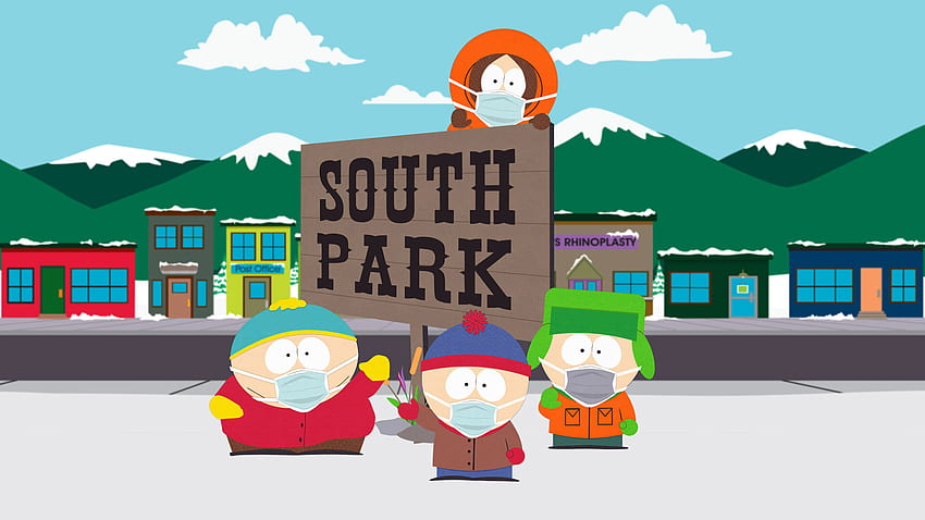 South Park, Stan Marsh, Kenny McCormick, Kyle Broflovski, Eric Cartman, Randy Marsh fondo de pantalla
