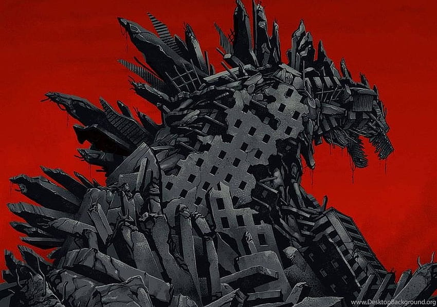 de Godzilla, cara de Godzilla fondo de pantalla