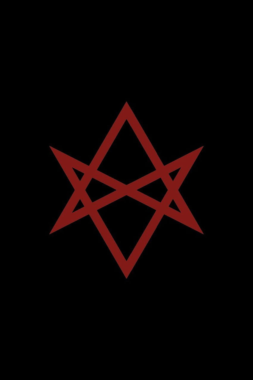 Thelema - Unicursal Hexagram: Magical Journal and Notebook (666 Satan, Lucifer, Black Magick, Occult, Wicca, Thelema Magical Journals): 9781986495066: Black Magick Journals: Books HD telefon duvar kağıdı