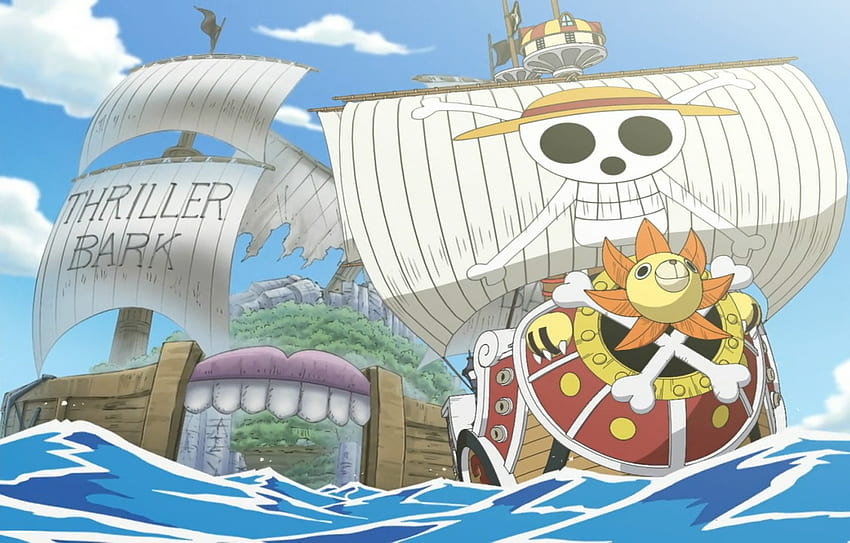 ไปสุขสันต์ One Piece Thousand Sunny วอลล์เปเปอร์ HD