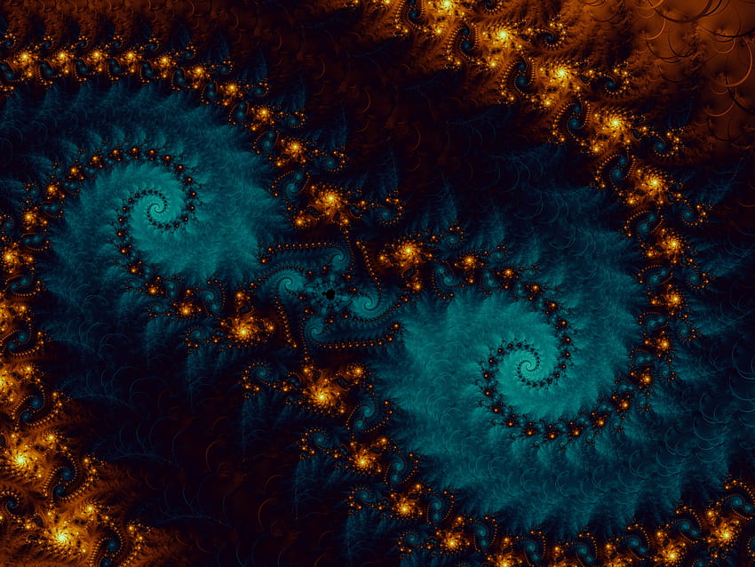 Abstract, Pattern, Fractal, Spiral, Swirling, Involute HD wallpaper