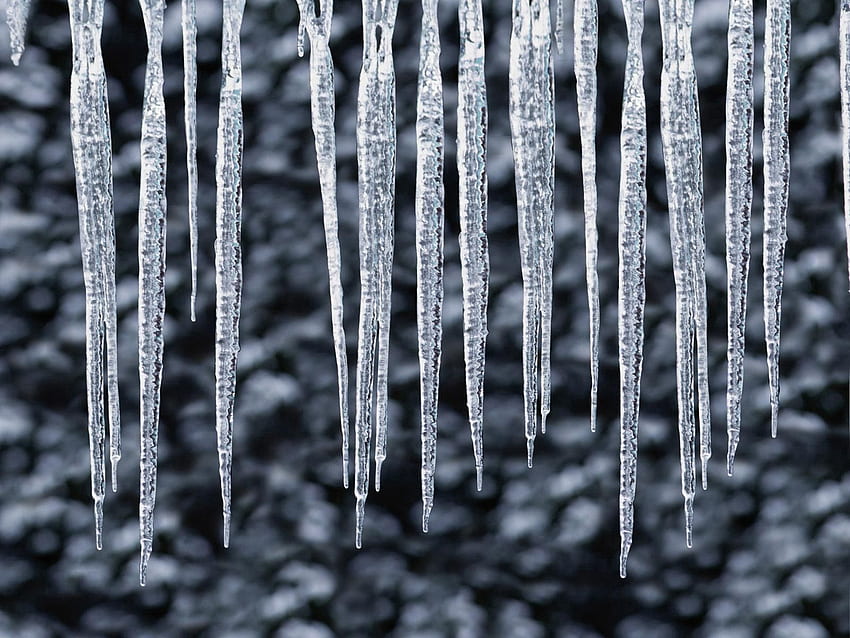 Winter, Natur, Eis, Kälte, Reihe, Eiszapfen HD-Hintergrundbild
