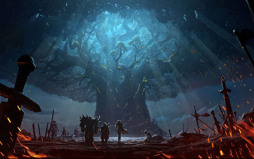 World Of Warcraft Battle For Azeroth 1 , 게임 세계 HD 월페이퍼