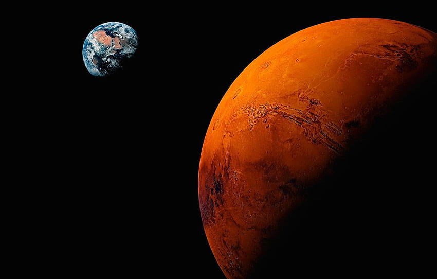 space, earth, planet, Mars, the red planet for , section космос, Mars Planets HD wallpaper