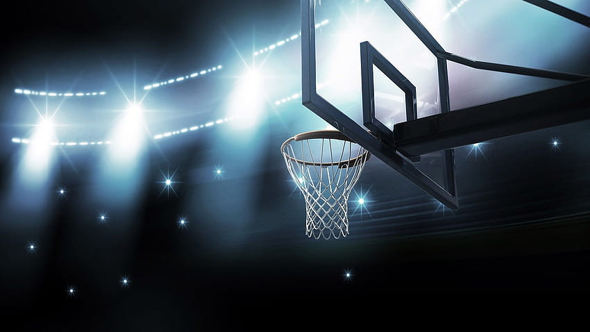 Basketball Court, Basketball Hoop HD wallpaper